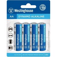 Westinghouse ceruzaelem AA alkáli elem - 4 db